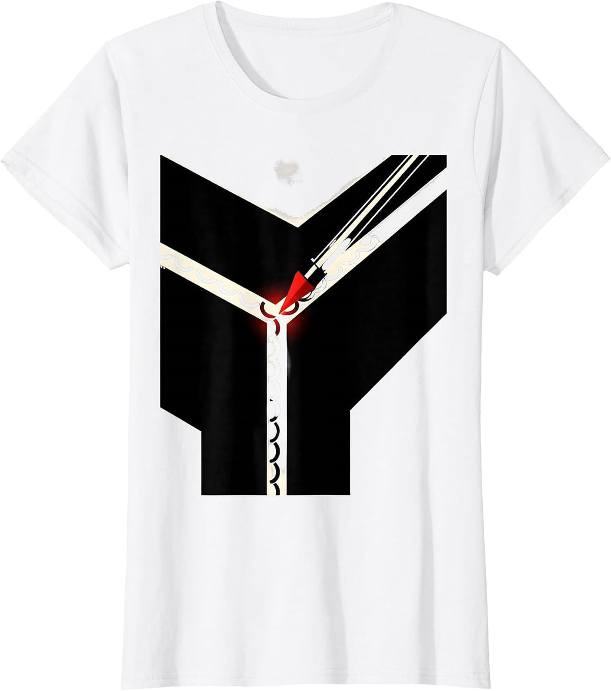 Women's Welder TIG Torch Cross-Section Funny Metal Worker Humor T-Shirt - White