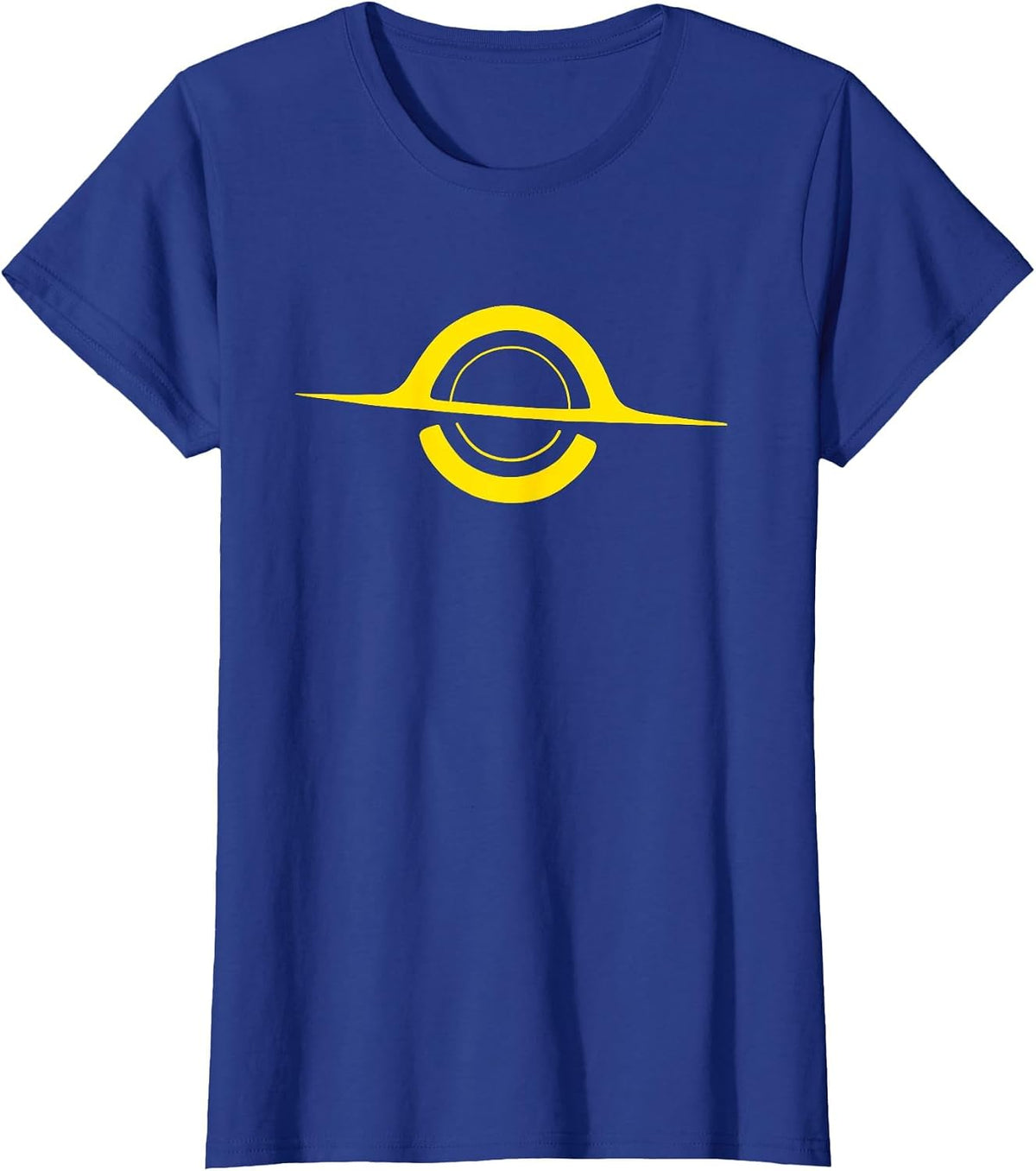 Physics Black Hole T-Shirt - Royal Blue