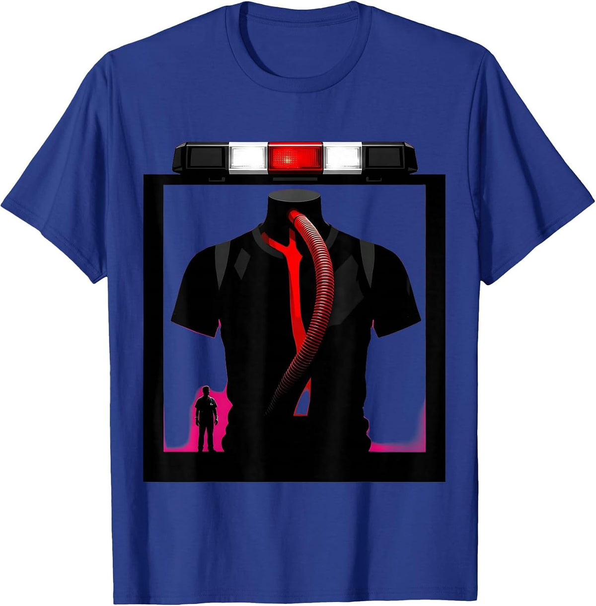 Emergency Mannequin Training EMT Paramedic Humor T-Shirt - Royal Blue