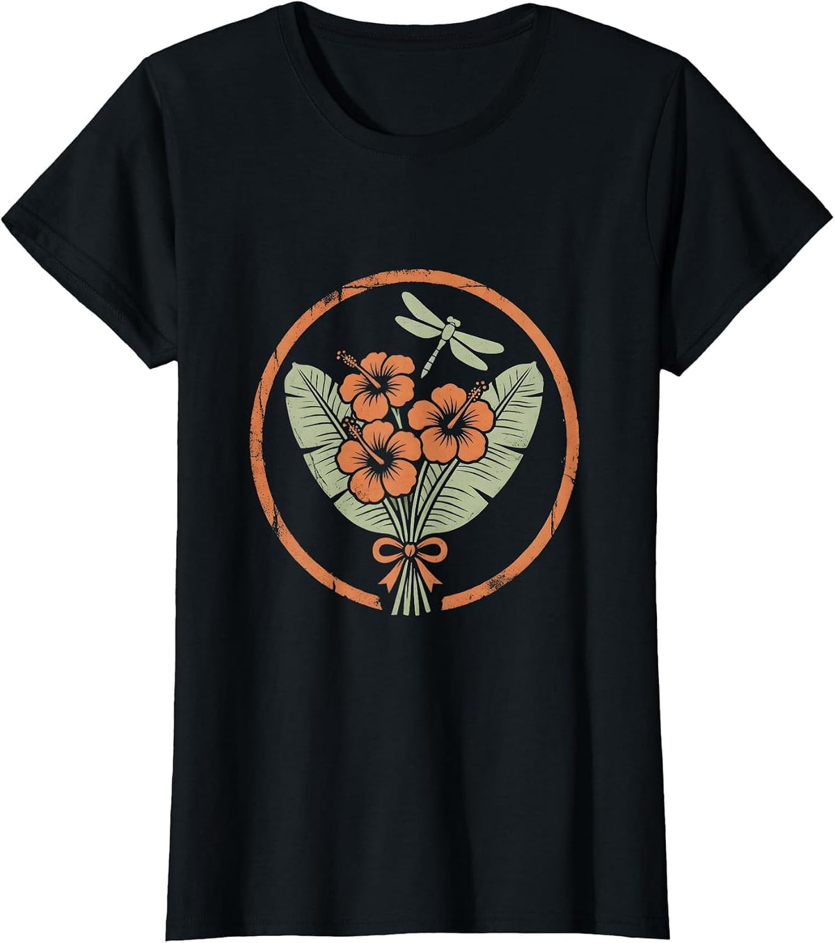 Puerto Rico Abuela Pasteles Banana Leaf Illustration T-Shirt - Black