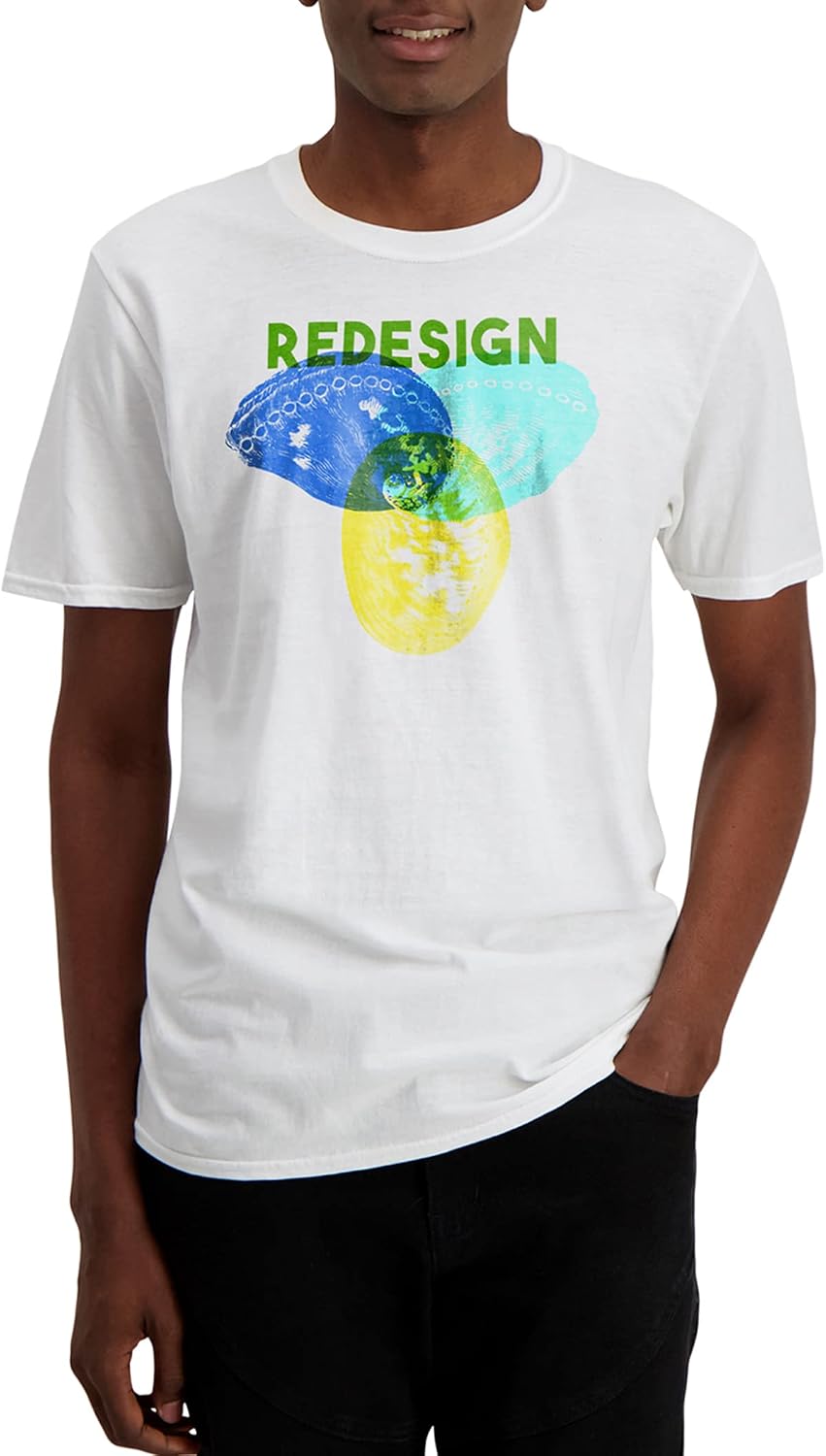 One Word to Creative/Recreate Men's Classic Crew Neck T-Shirt - Redesign