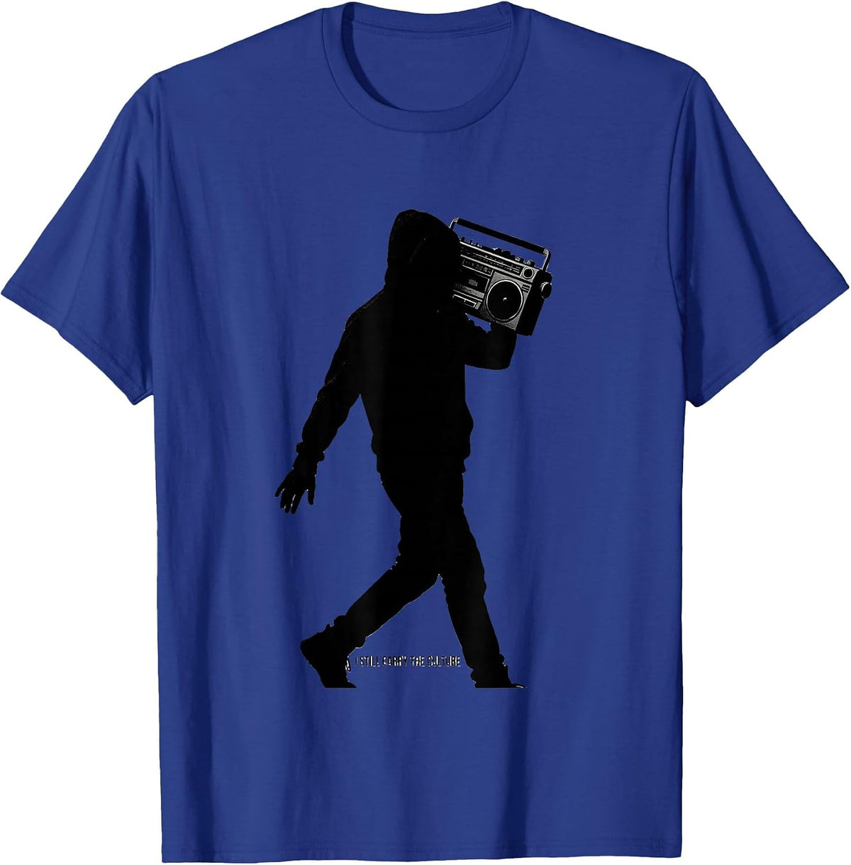 I Still Carry The Culture Urban Nostalgic Hip Hop Rap T-Shirt - Royal Blue