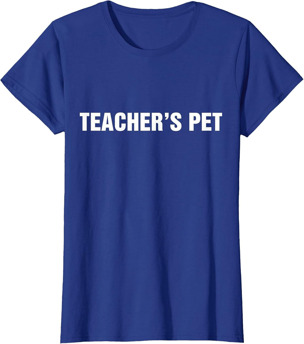 Teacher Pet Student Classroom Enthusiast T-Shirt - Royal Blue