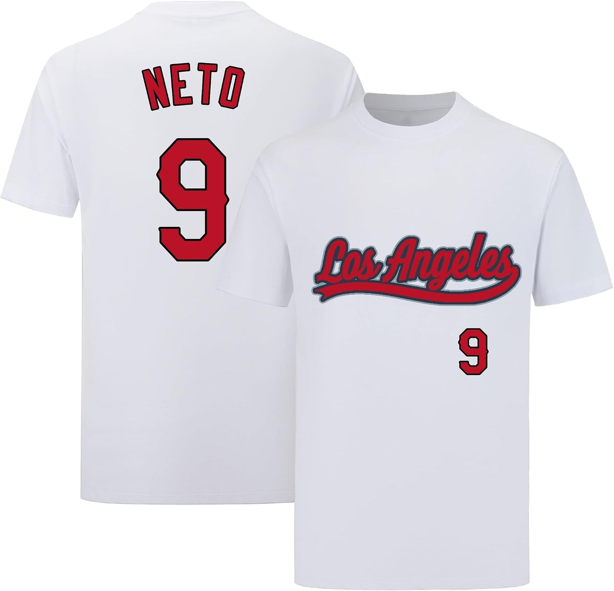 Mens/Womens/Kids Baseball T-Shirt No Brand/Logos 100% Cotton - Little Boy White-9