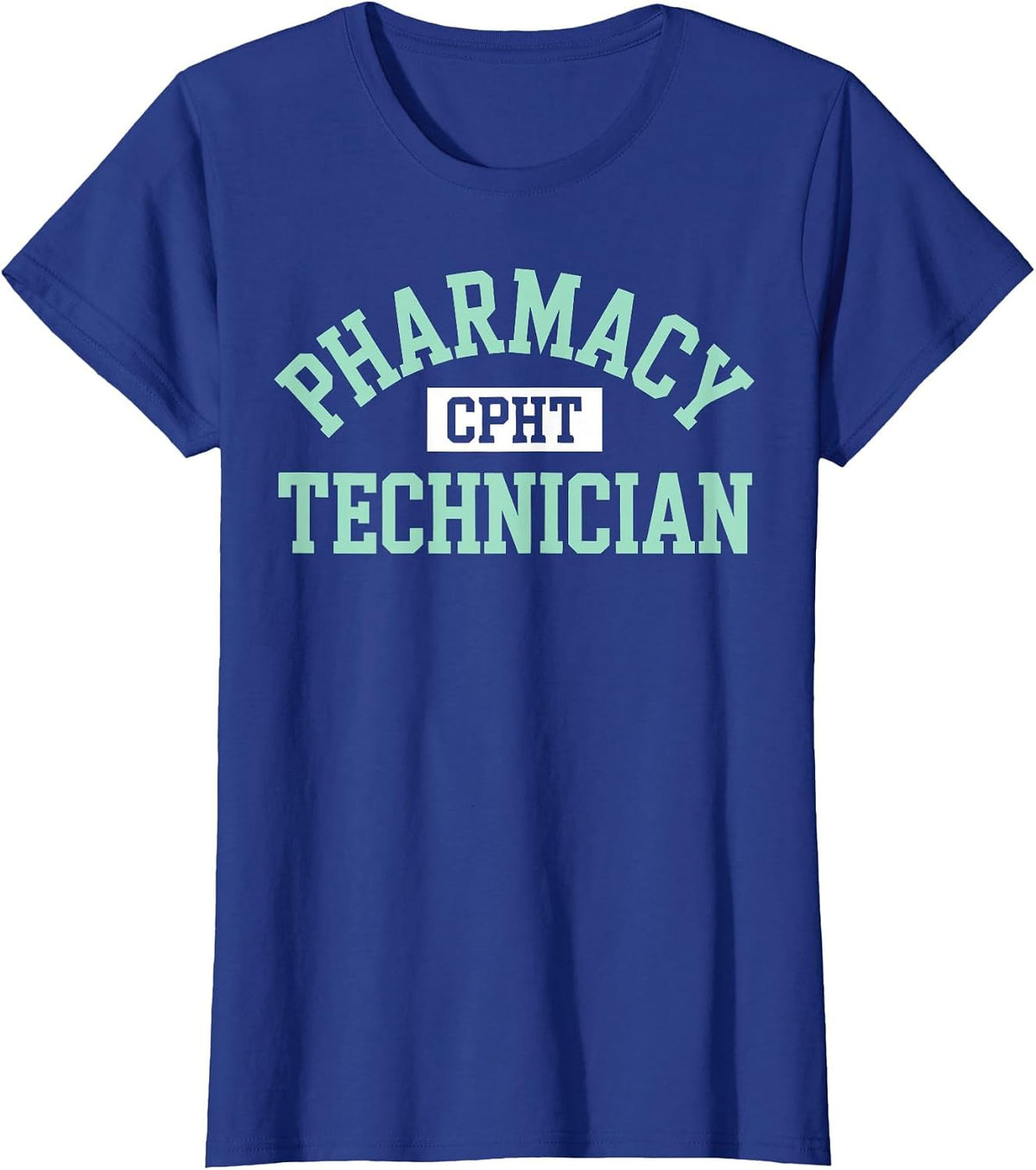 CPhT Pharmacy Technician T-Shirt - Royal Blue