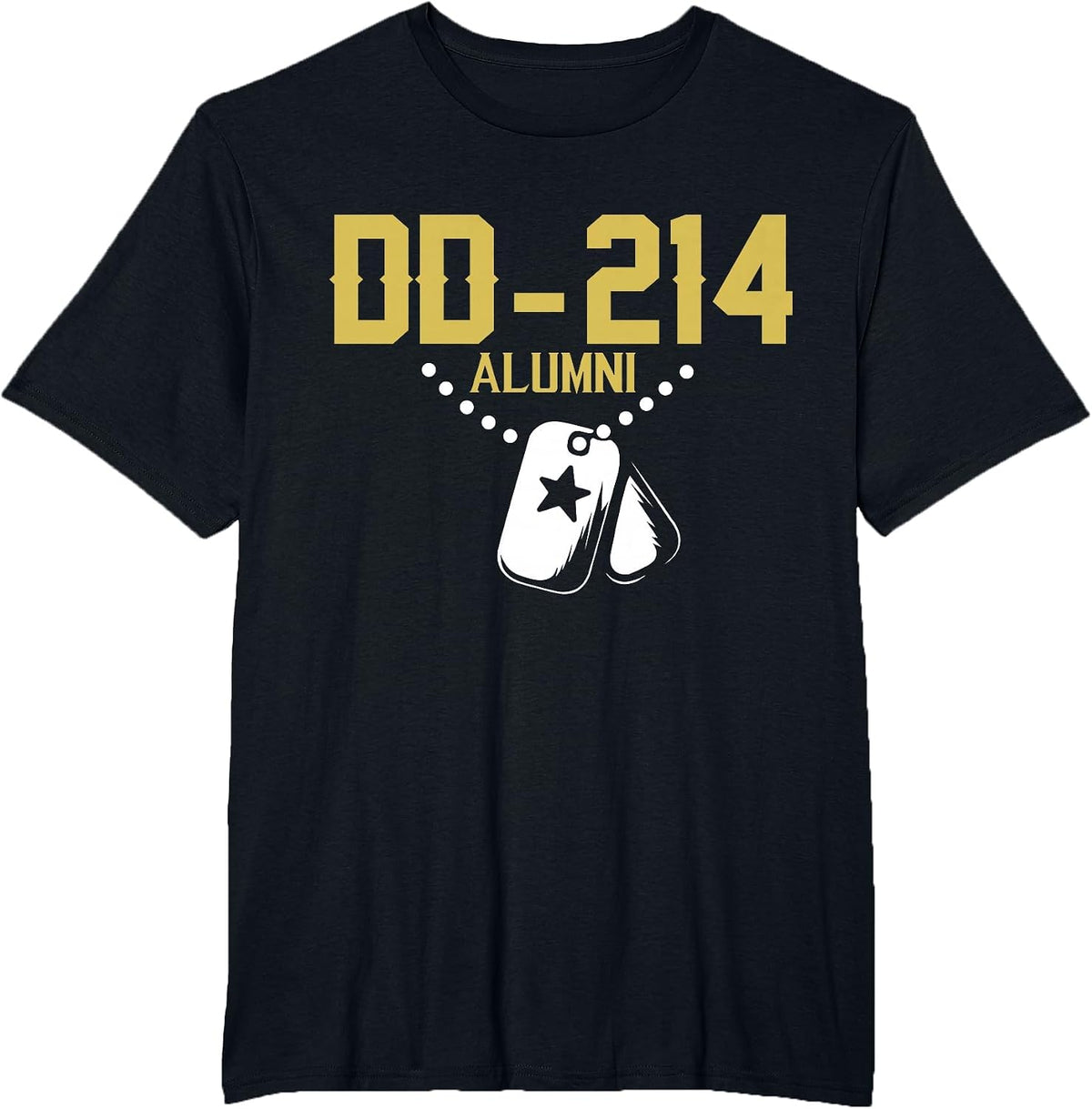 DD-214 US Army Alumni Vintage T-Shirt - Black