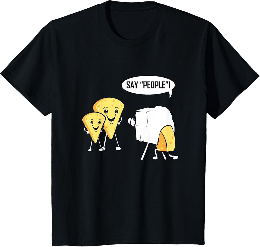 Photography Cheese Funny for Photographer Photo Camera T-Shirt, Youth, Black, 3T - As Pictured