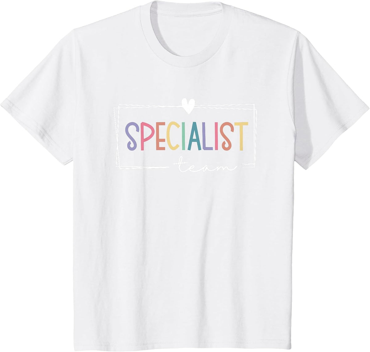Specialist Teacher Team Specials Teacher Squad T-Shirt - White