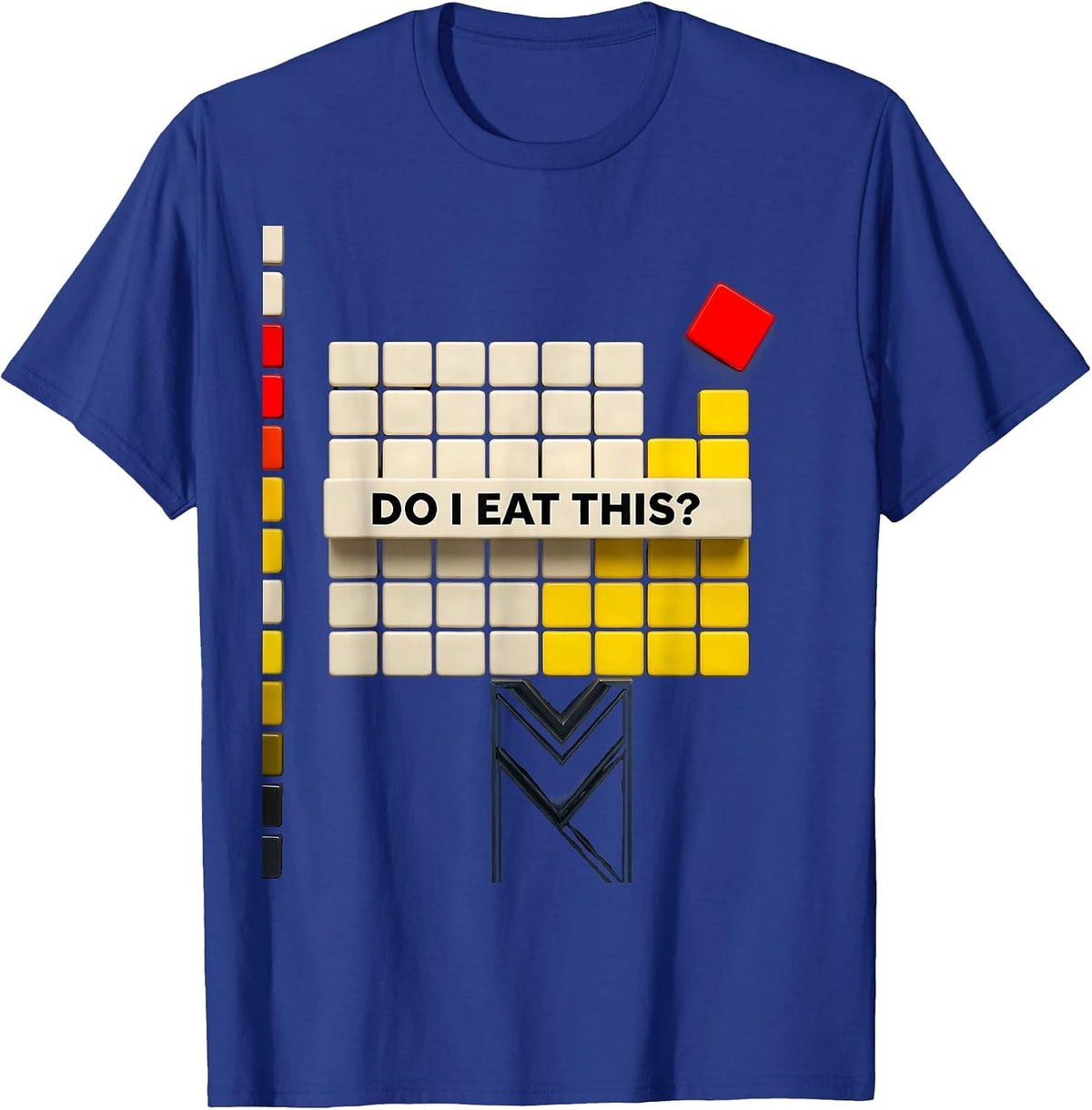 Do I Eat This Funny Periodic Table Science Teacher Humor T-Shirt - Royal Blue