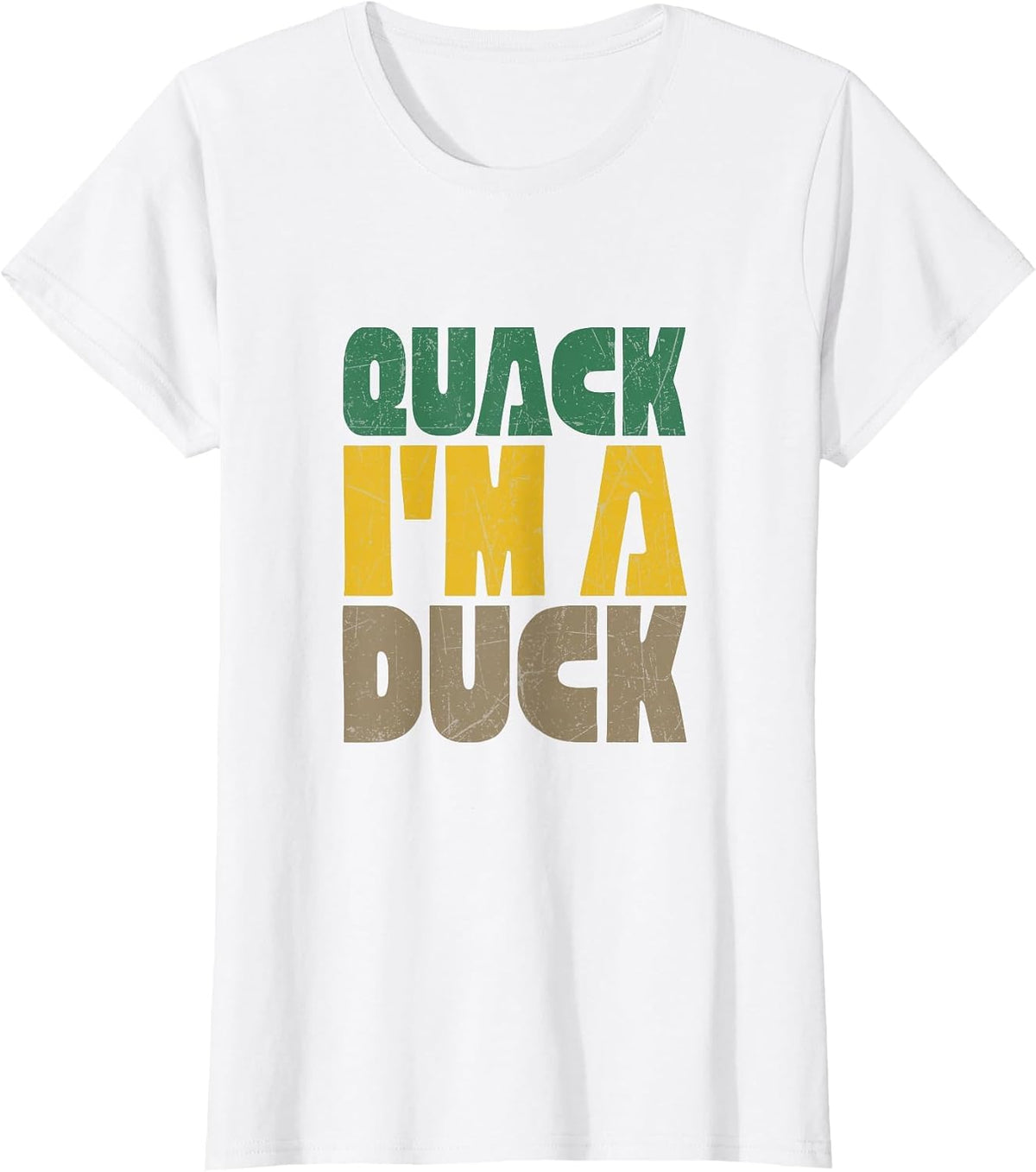 Quack I'm A Duck T-Shirt - White