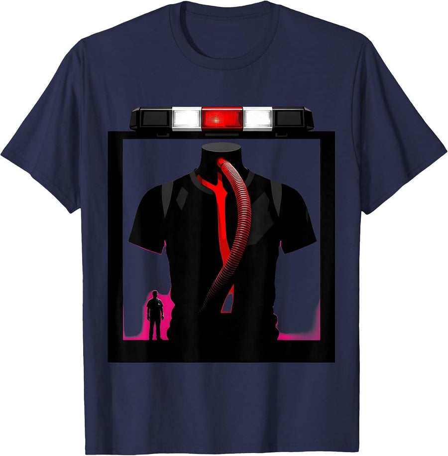Emergency Mannequin Training EMT Paramedic Humor T-Shirt - Navy Blue