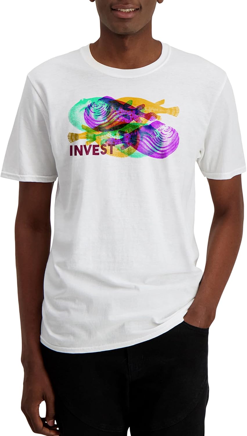 One Word to Creative/Recreate Men's Classic Crew Neck T-Shirt - Invest