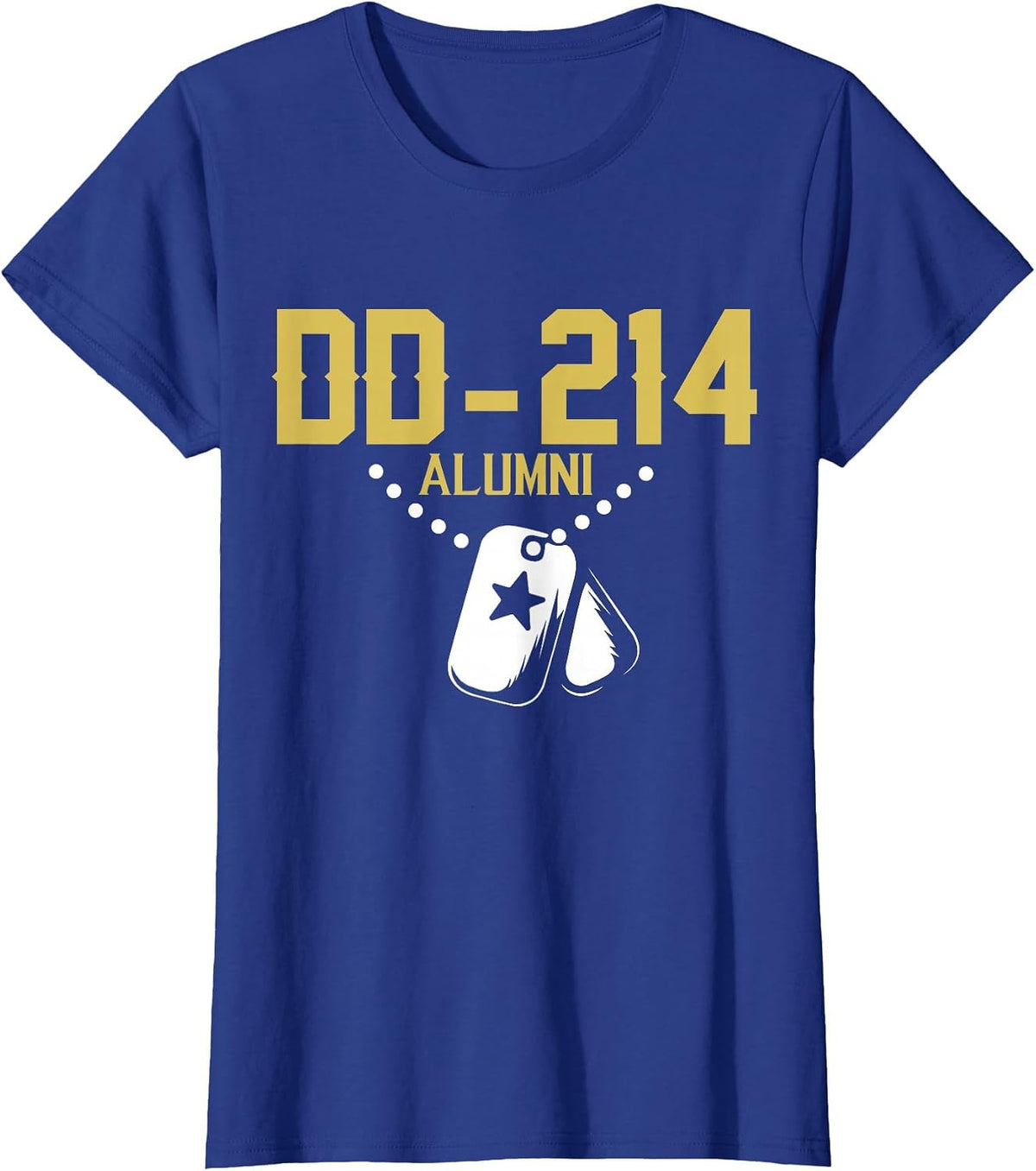 DD-214 US Army Alumni Vintage T-Shirt - Royal Blue