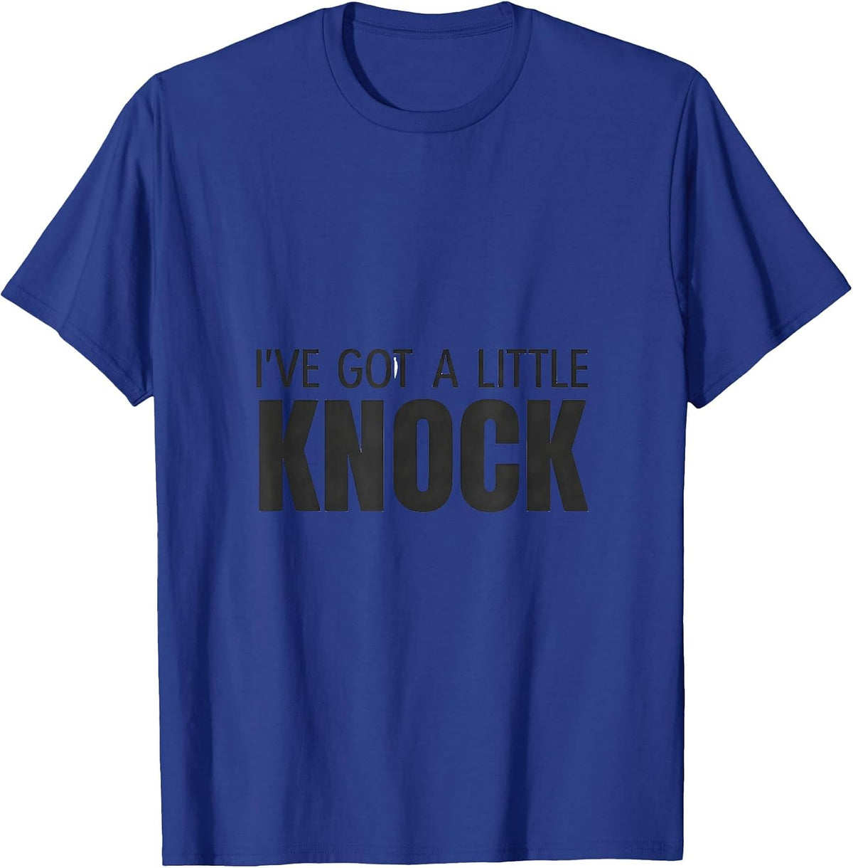I've Got A Little Knock Funny Mechanic Car Engine Block T-Shirt - Royal Blue