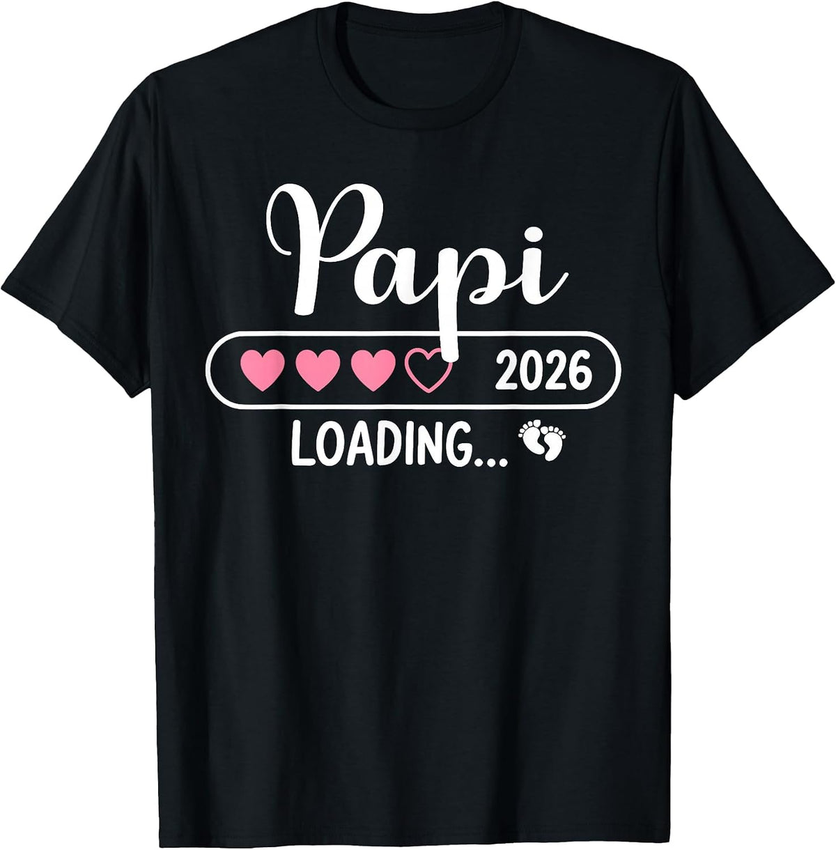 Papi 2026 Loading New Papi Est 2026 T-Shirt - Black