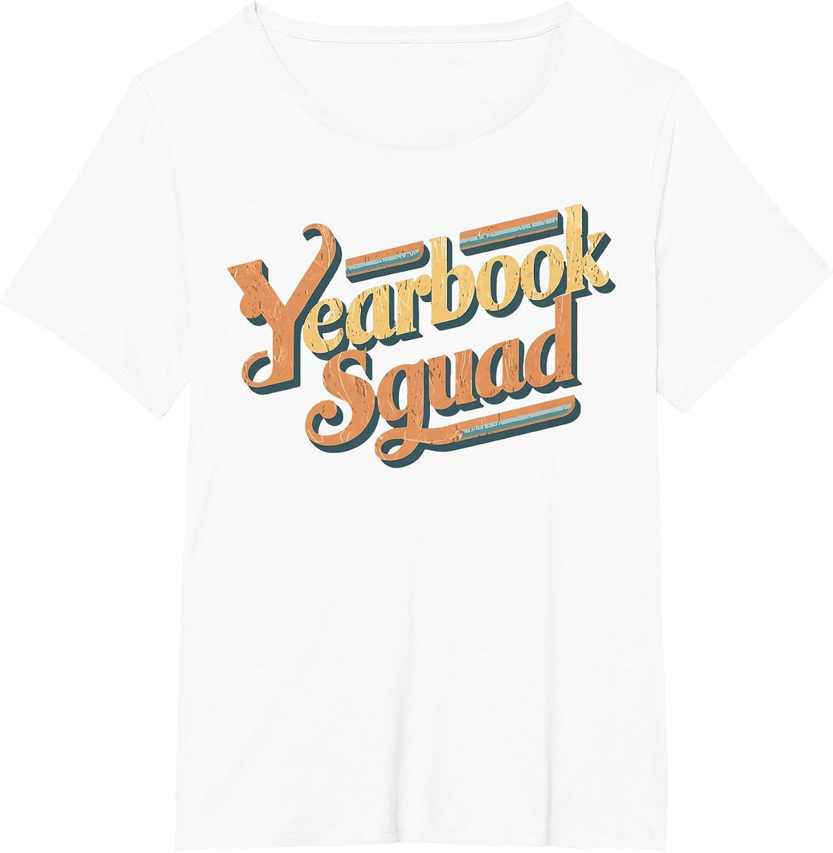 Yearbook Squad T-Shirt - White