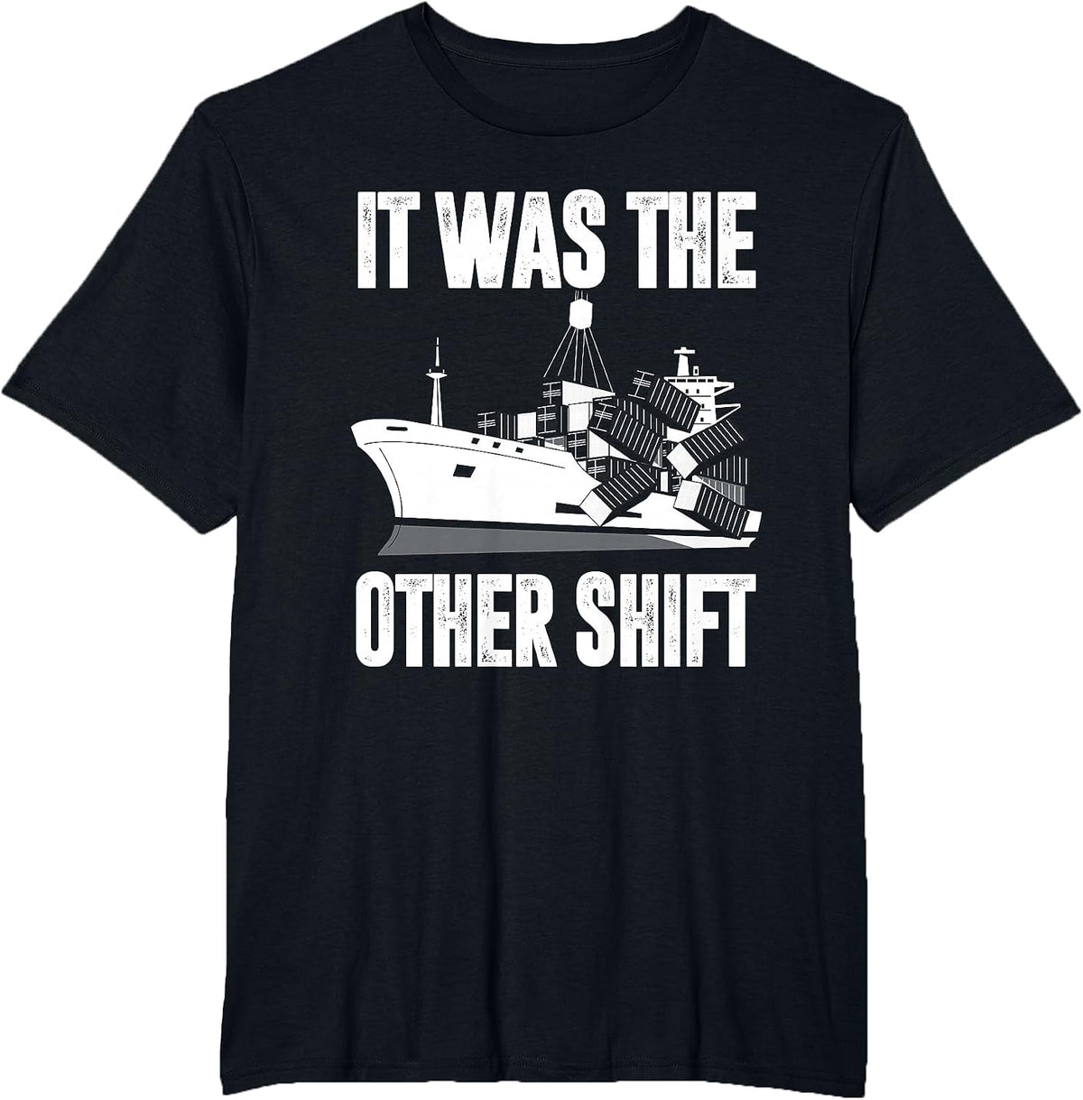 Longshoreman Dockworker T-Shirt - Black