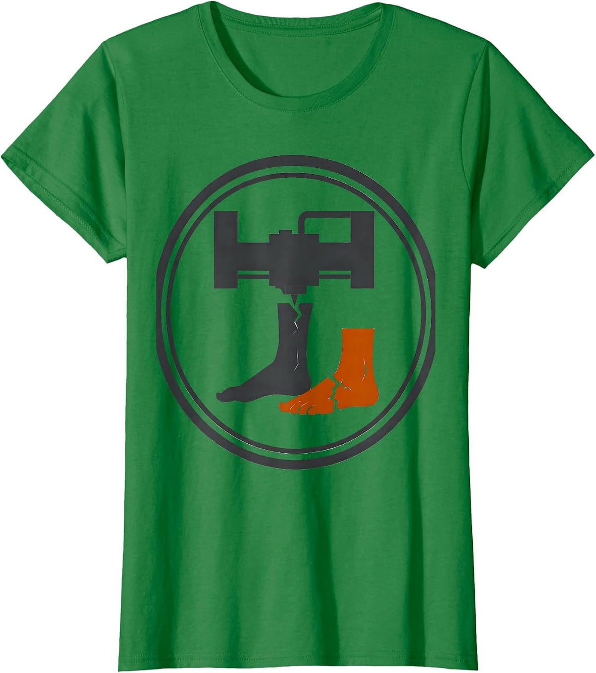 Women's 3D Printer Replacement Part Repair Funny Maker Humor T-Shirt - Kelly Green