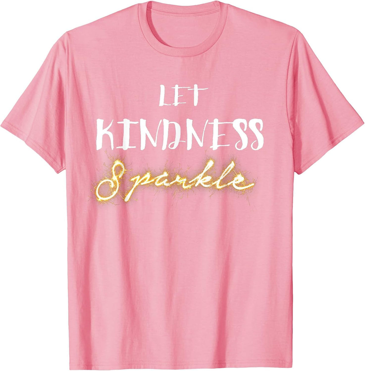 Let Kindness Sparkle! No Bullying School Tshirt - Pink