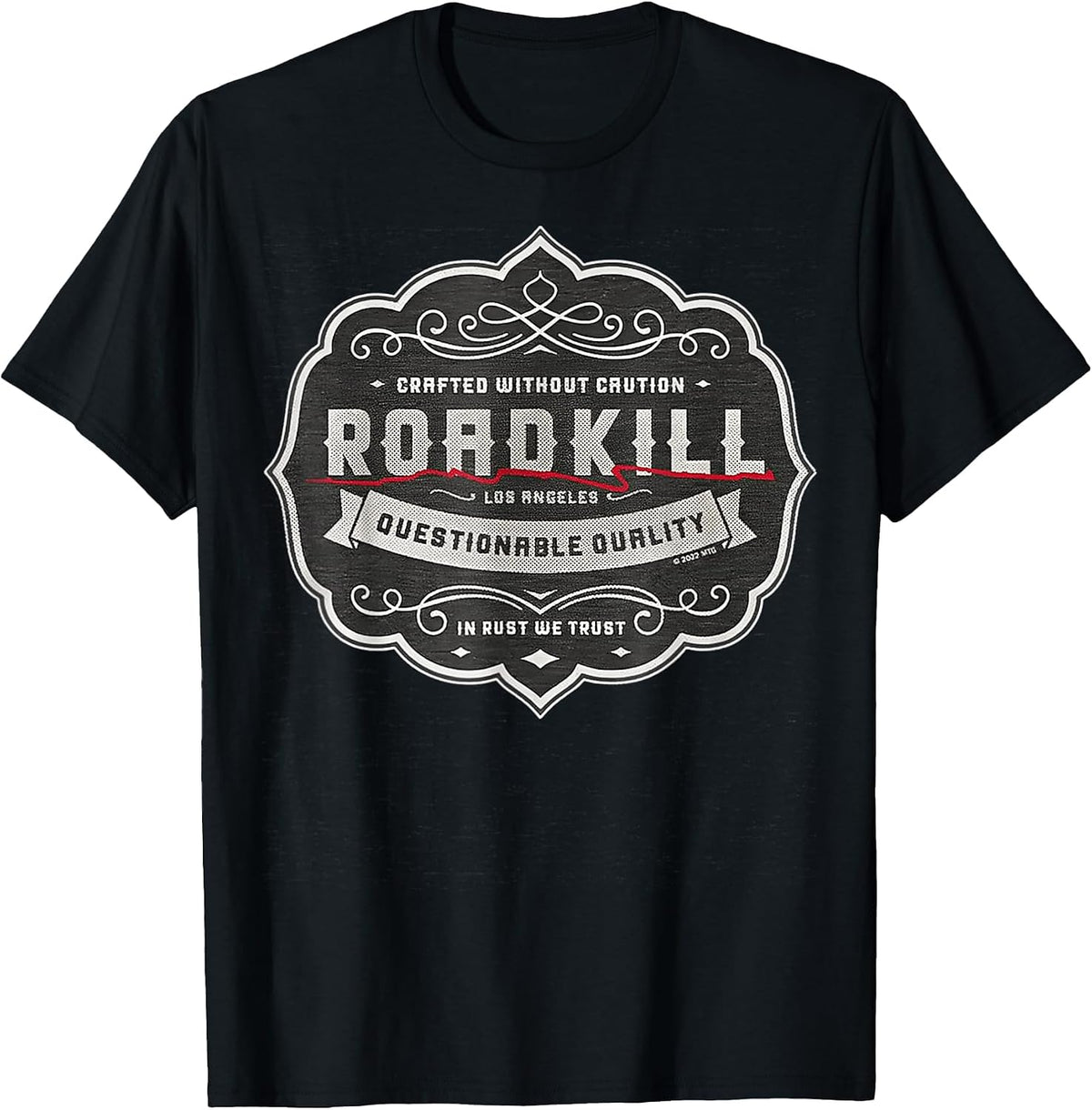 Roadkill in Rust We Trust Motortrend T-Shirt - Black