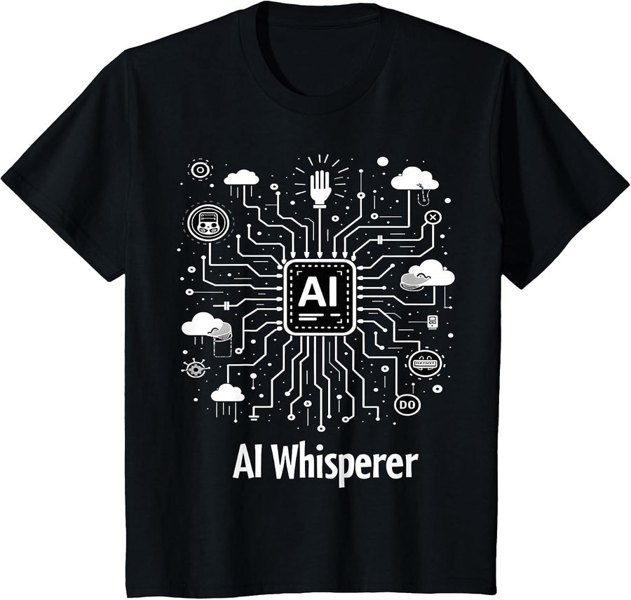 AI Whisperer T-Shirt - Black