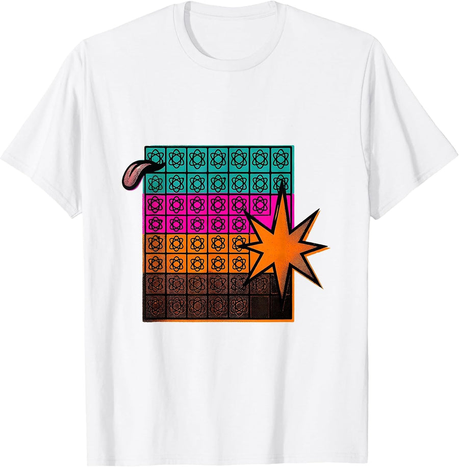 Men's Periodic Table Can I Lick It Science Humor Teacher T-Shirt - White