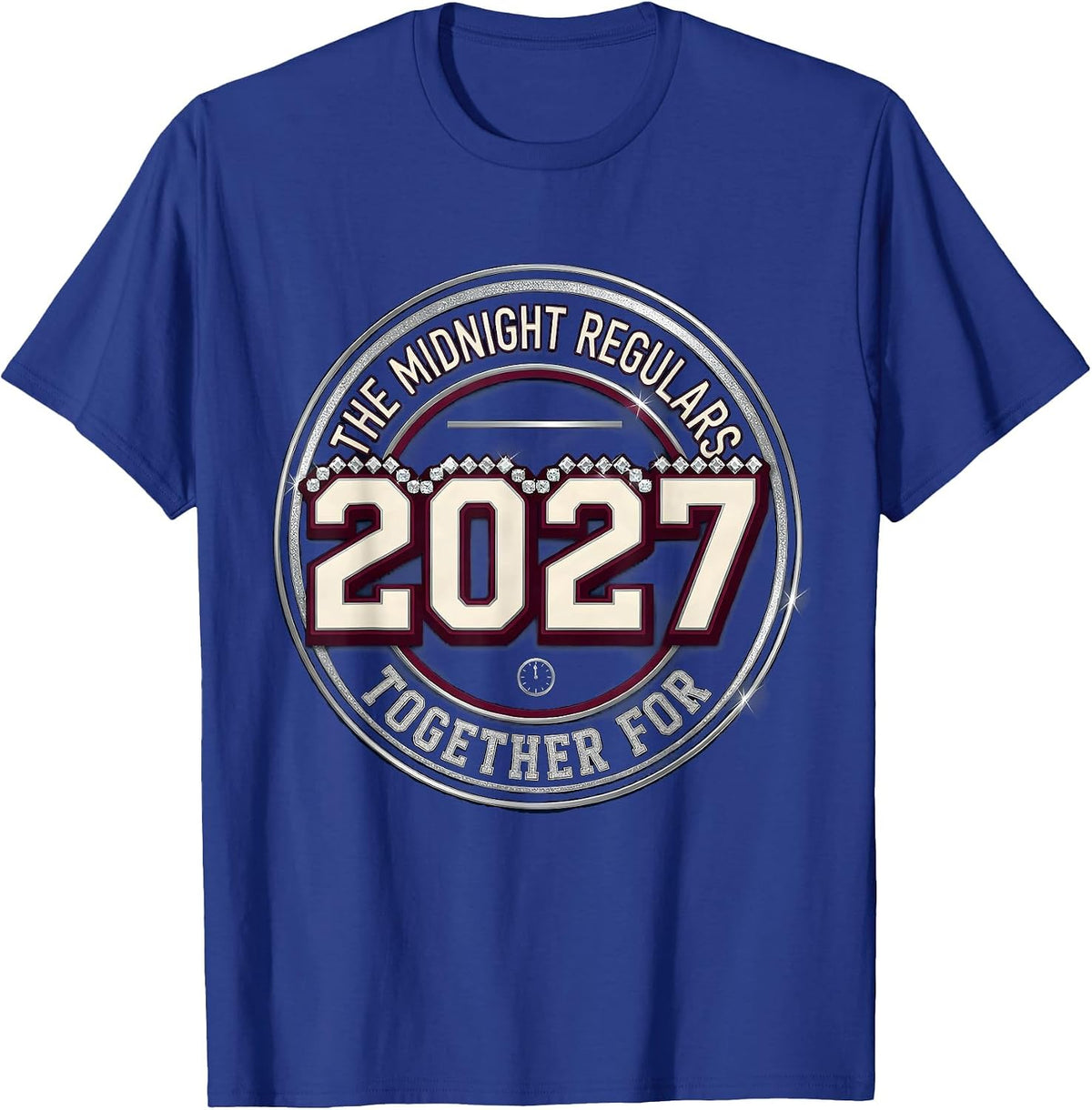 The Midnight Regulars, Together For 2027 Family Matching T-Shirt - Royal Blue