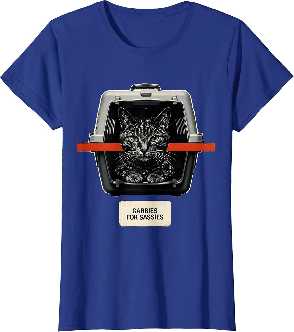 Women's Gabbies For Sassies Funny Vet Tech Veterinary Medicine T-Shirt - Royal Blue