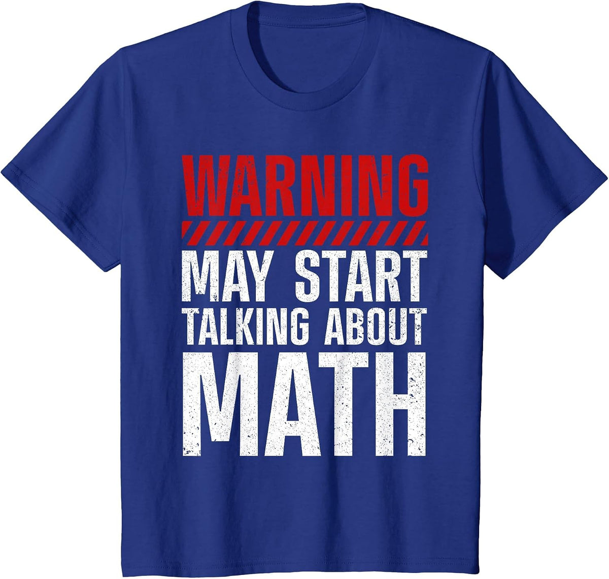 Mathematics for Men Women Best Math Teacher Algebra Lover T-Shirt - Royal Blue