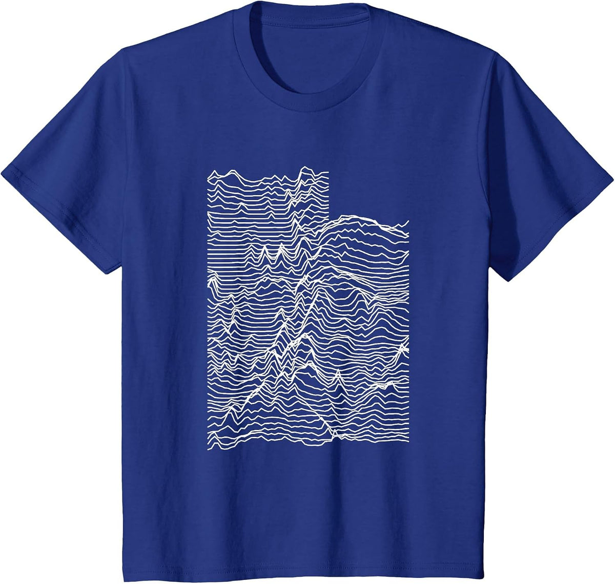 Utah - Unknown Elevations (Without Text) T-Shirt - Royal Blue