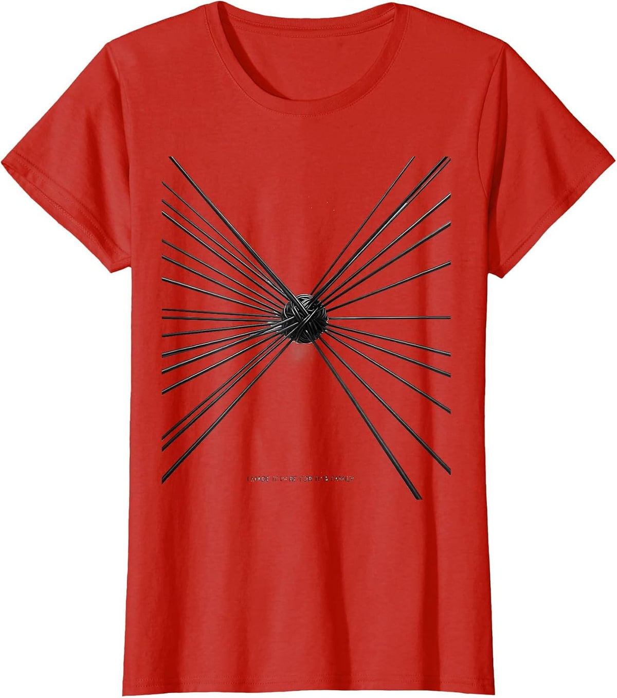 I Made It Here For This Family Funny Family Reunion Matching T-Shirt - Red