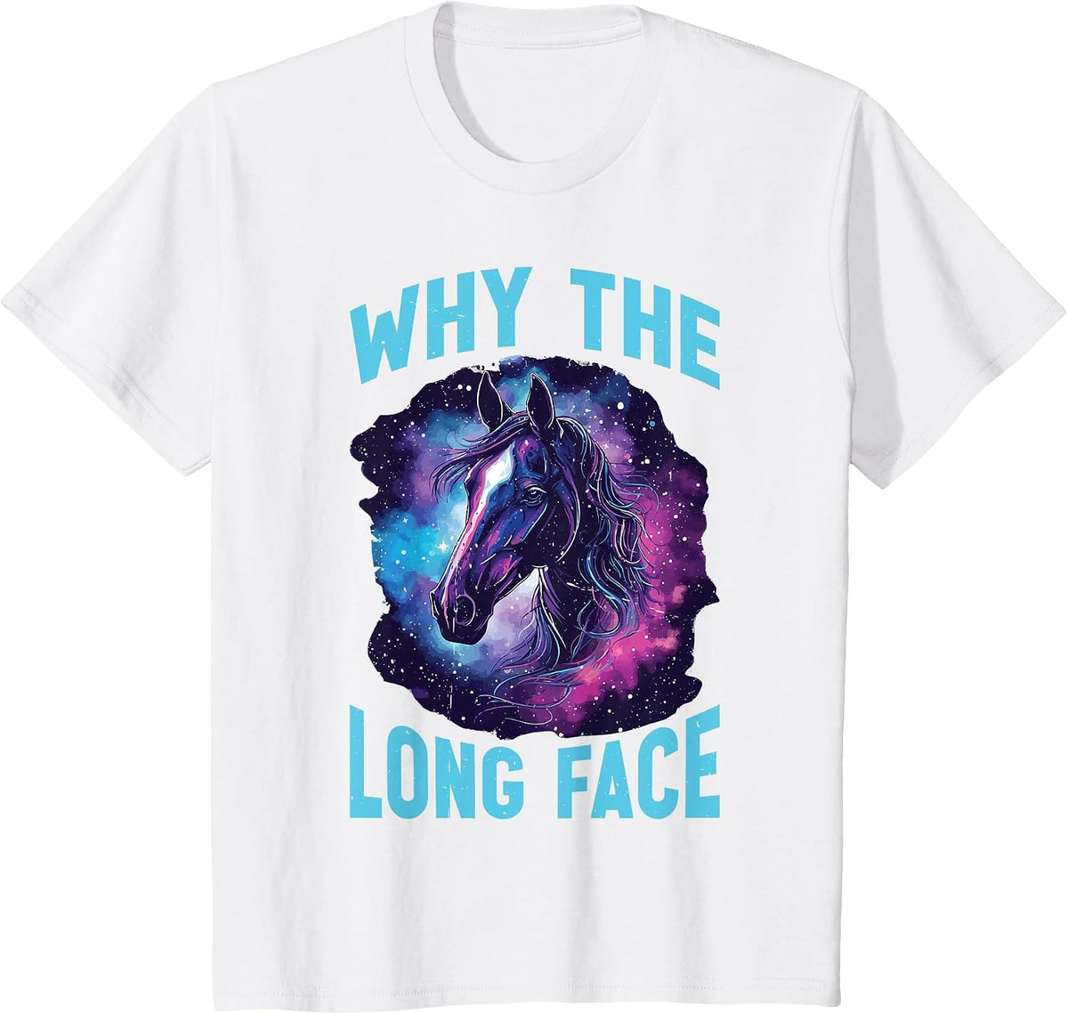 Why The Long Face - T-Shirt - White