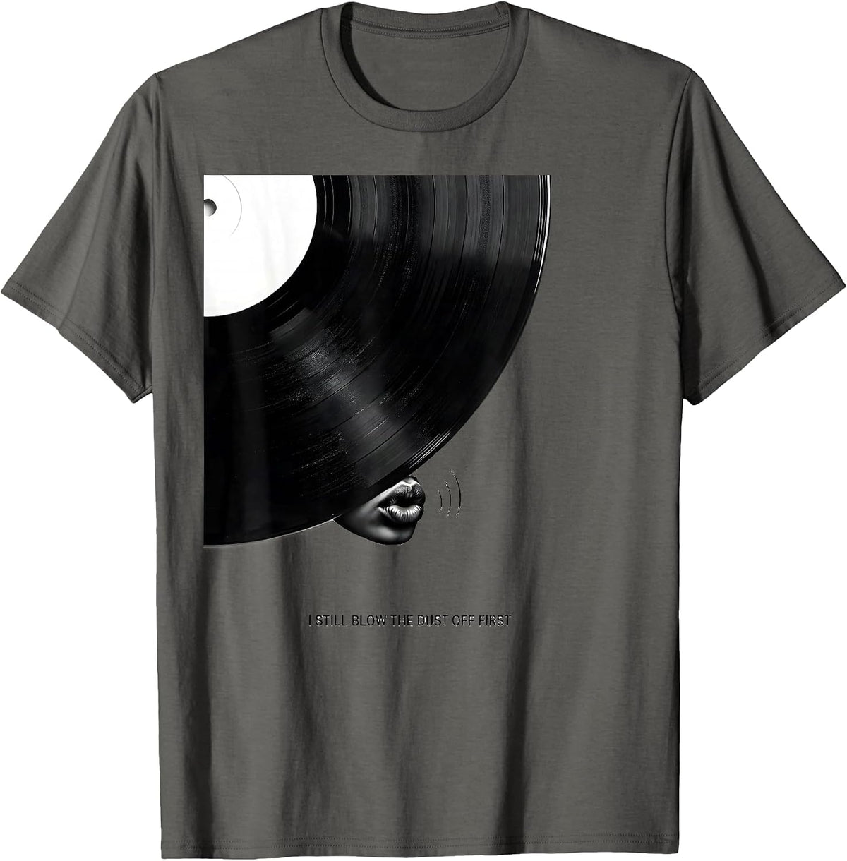 Men's I Still Blow The Dust Off First Vintage 90s Hip Hop Rap T-Shirt - Asphalt Grey