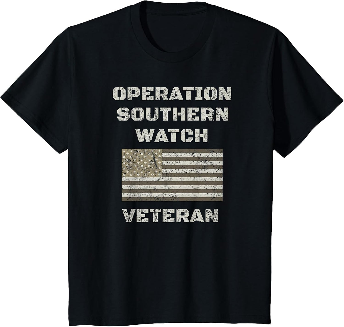 OSW Military Operation Southern Watch T-Shirt - Black