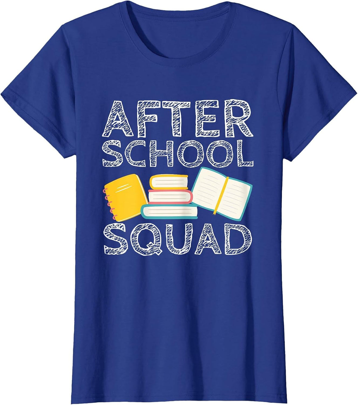 After School Squad Cool Teacher School Worker Teaching Staff T-Shirt - Royal Blue