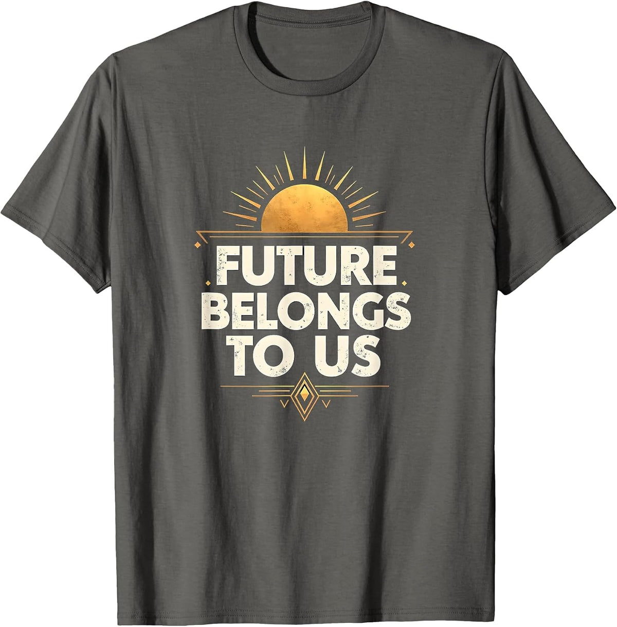 Future Belongs to Us Inauguration Day 2025 T-Shirt - Asphalt Grey