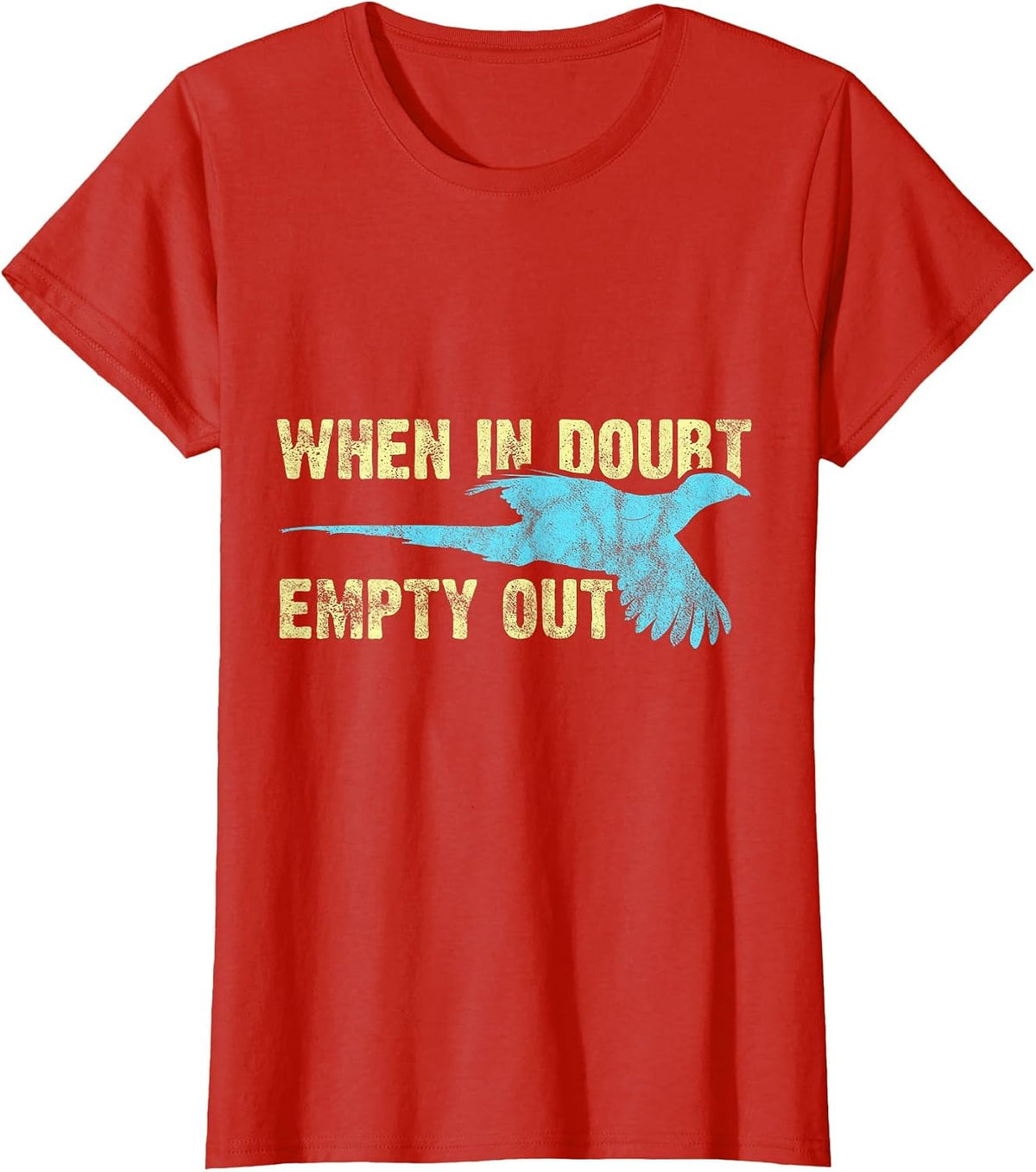 Pheasant Hunting Humor Pheasant Lover Hunter T-Shirt - Red