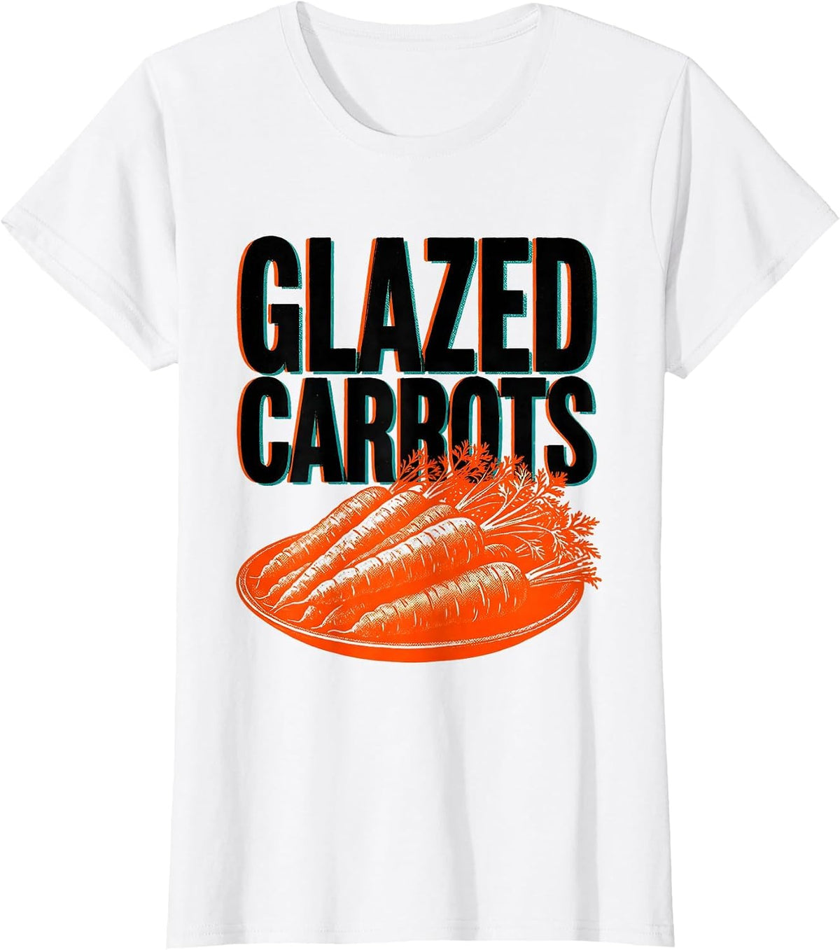 Women's Glazed Carrots Bootleg 90's Rap Rock Vintage Funny T-Shirt - White