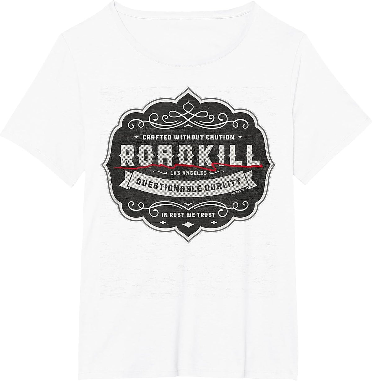Roadkill in Rust We Trust Motortrend T-Shirt - White