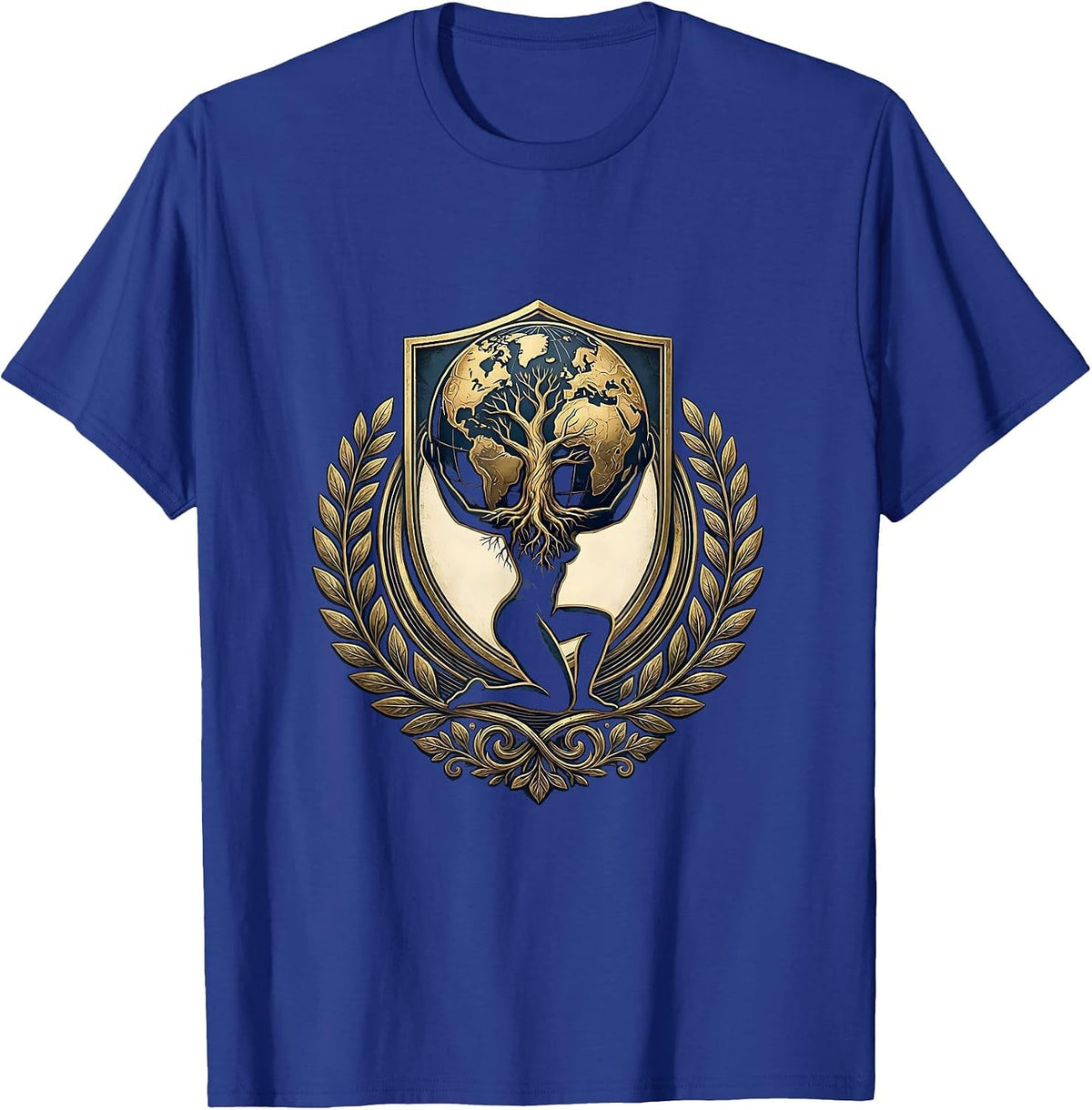 Eldest Daughter Holding The Family Together T-Shirt - Royal Blue