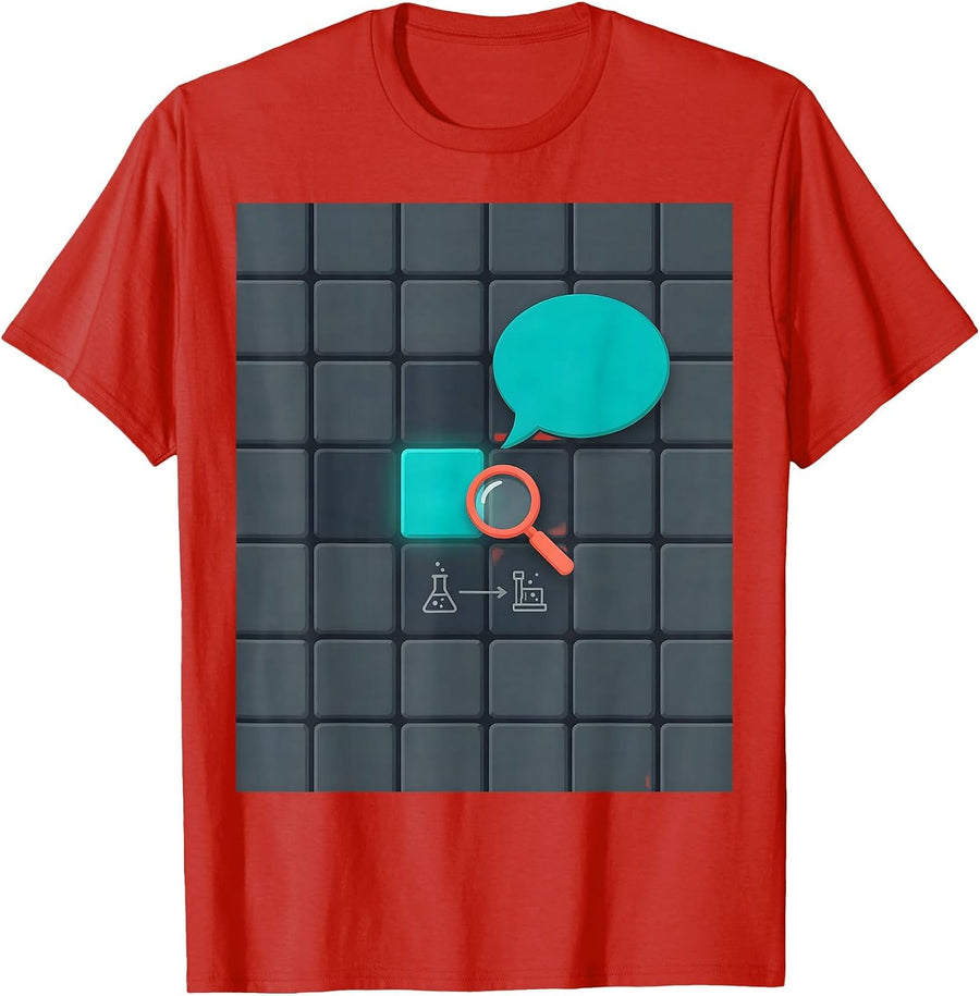 Men's Periodic Table Chemistry Pun Humor Science Enthusiast T-Shirt - Red