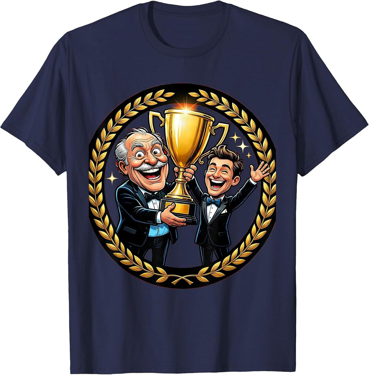 My Son In Law Is My Favorite Child Funny Gift T-Shirt - Navy Blue