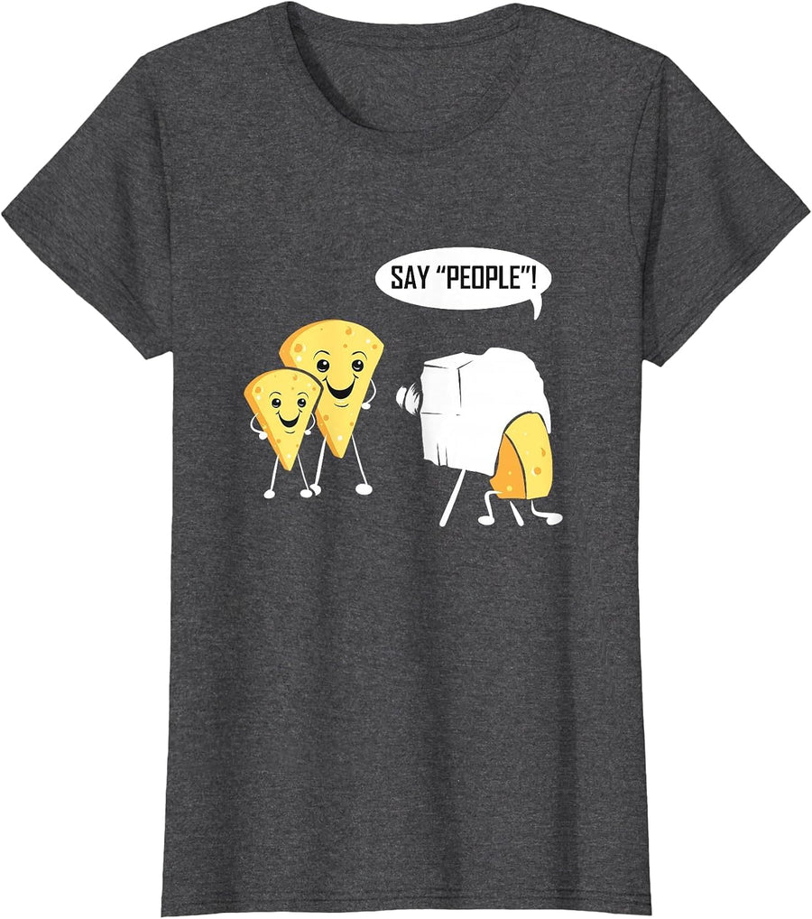Photography Cheese Funny for Photographer Photo Camera T-Shirt, Women, Dark Heather Grey, XX-Large - As Pictured