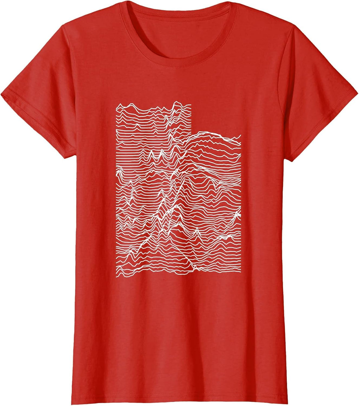 Utah - Unknown Elevations (Without Text) T-Shirt - Red