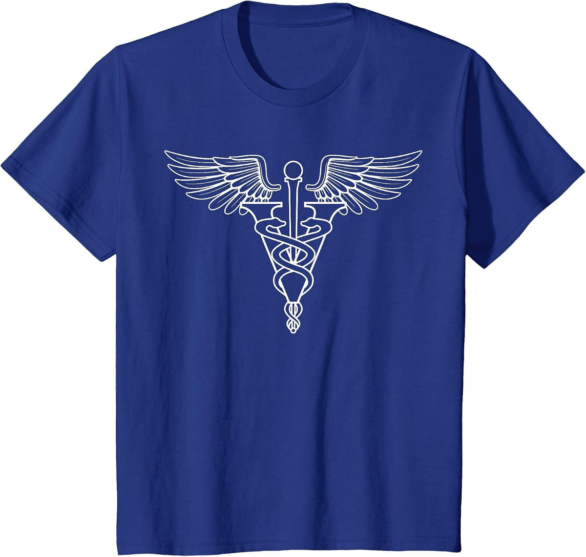 Veterinarian Tech Symbol Veterinary Assistant T-Shirt - Royal Blue