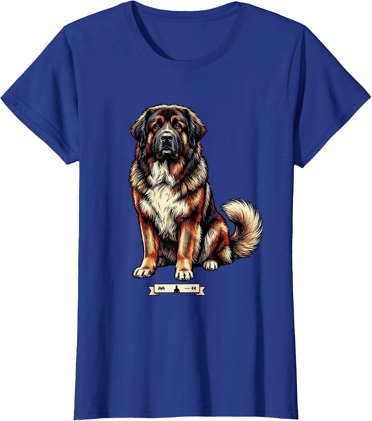 Women's Great Pyrenees Dog Breed Breed Pride Pet Lover Humor T-Shirt - Royal Blue