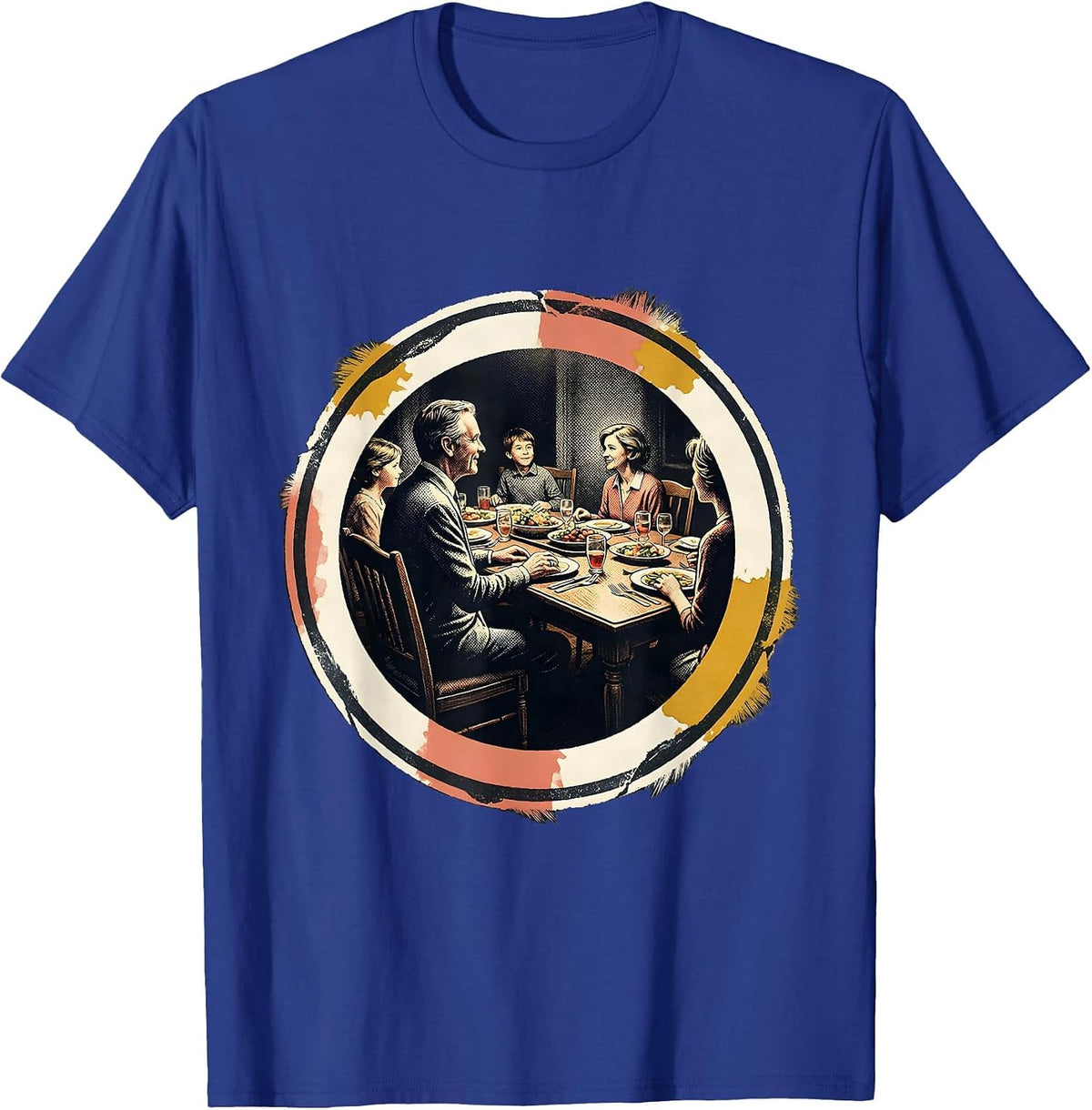 Favorite Son In Law Family Dinner Badge Humor T-Shirt - Royal Blue