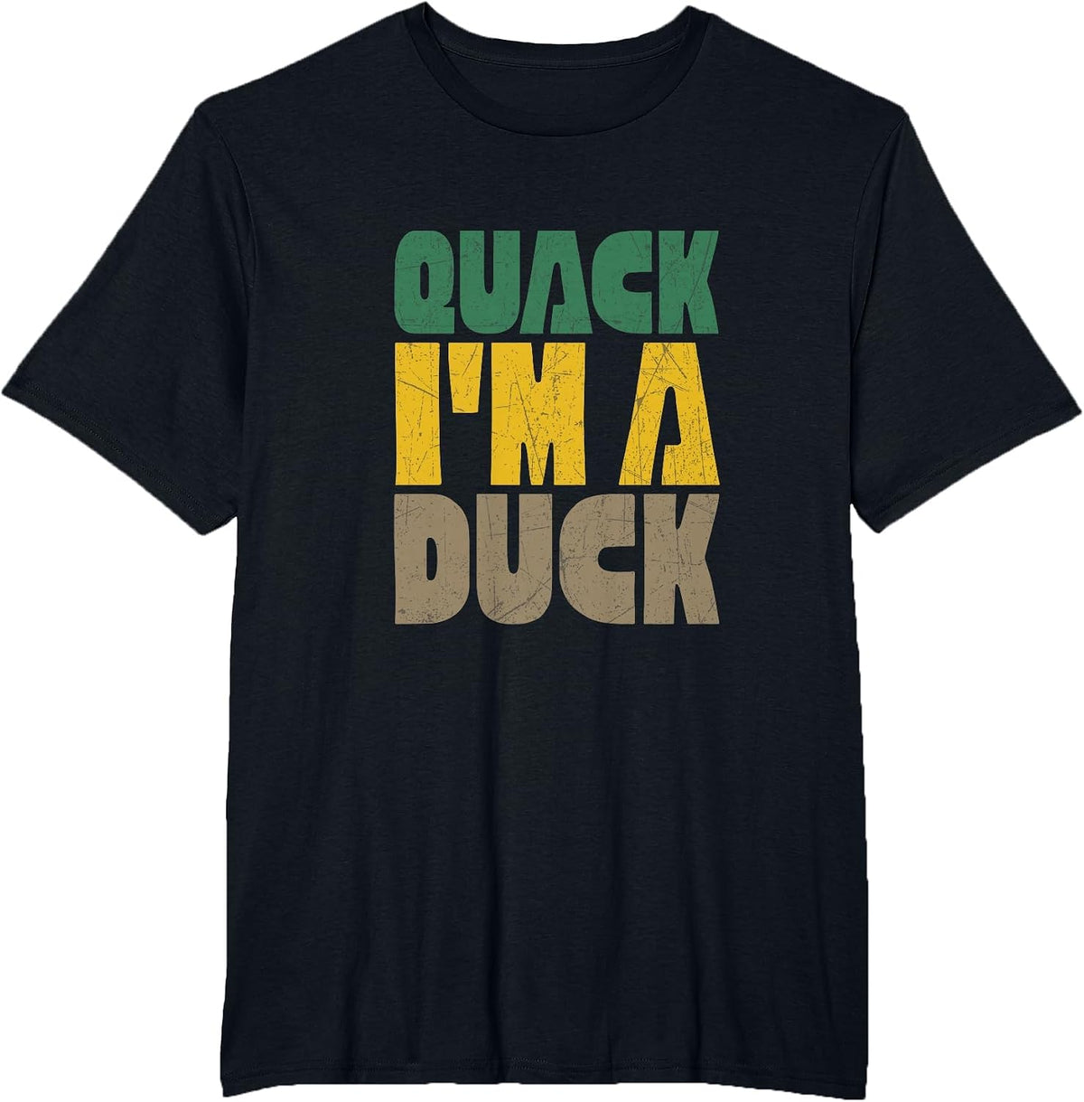 Quack I'm A Duck T-Shirt - Black