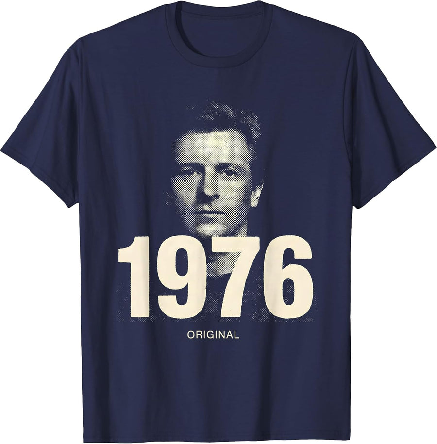 1976 Original Vintage Label 50 Year Old Classic 50th T-Shirt - Navy Blue