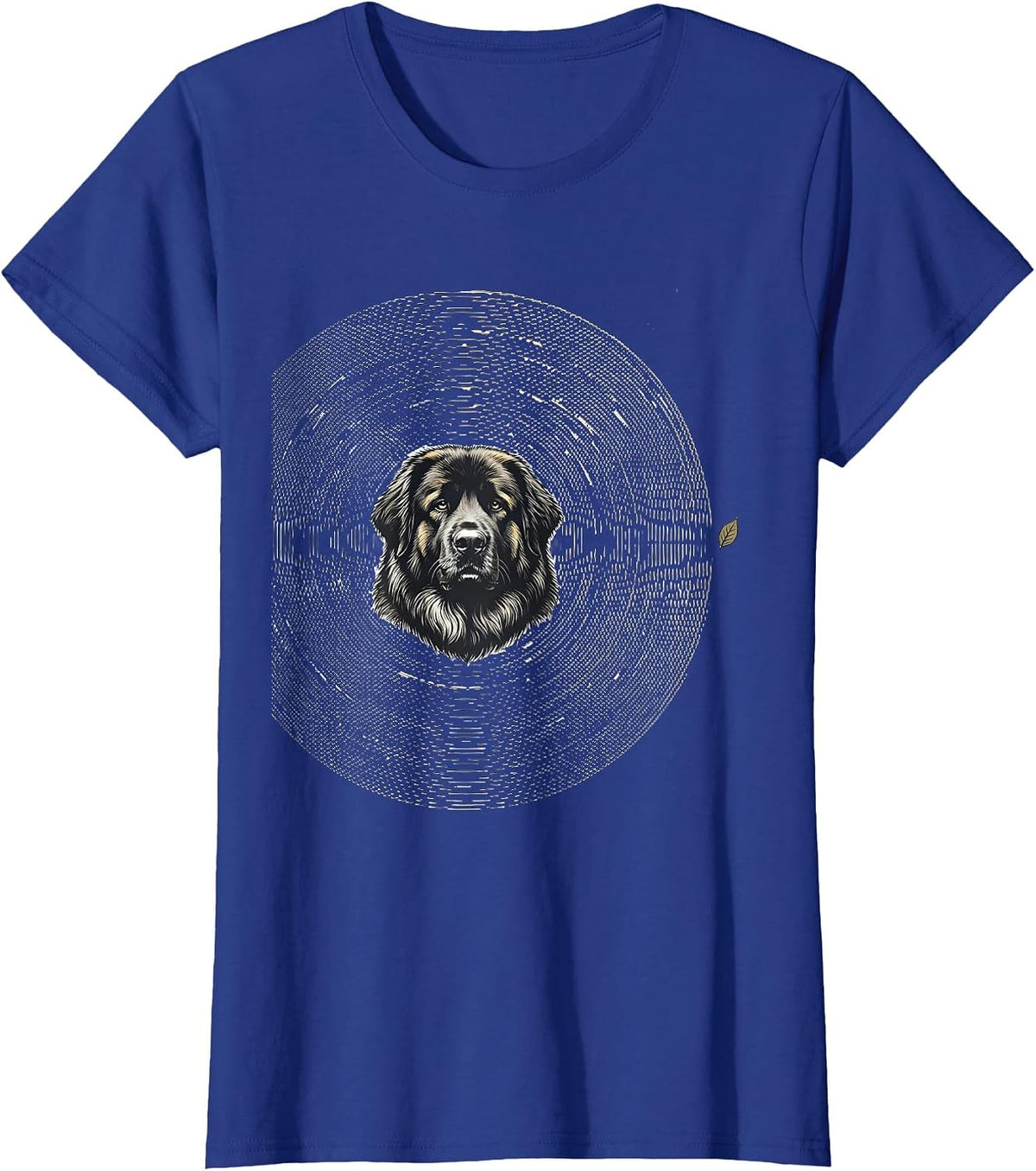 Women's Great Pyrenees Dog Owner Minimalist Pet Humor T-Shirt - Royal Blue